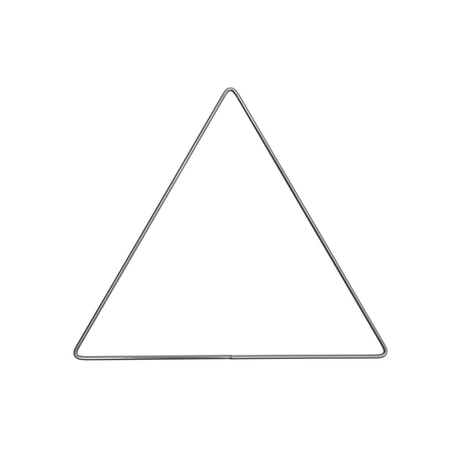 Белый треугольник на прозрачном фоне